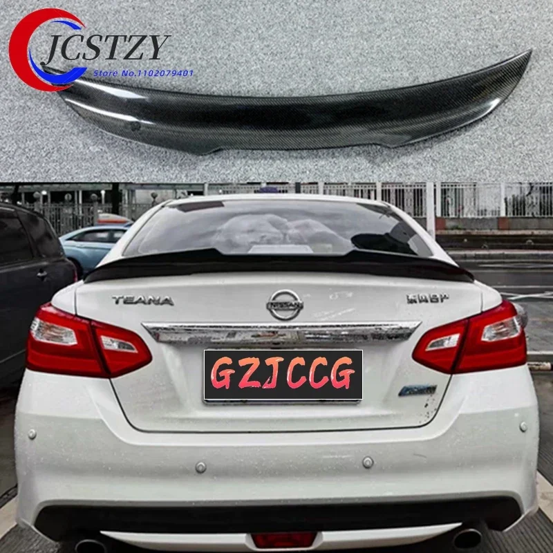 For Nissan Teana Altima Spoiler. carbon fiber Rear Wing Spoilers Trunk Lid Diffuser 2016.-2018