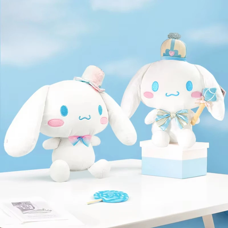 

Sanrio Cinnamoroll 20Cm Plush Toys Doll Kawaii Colorful Series Peluche Anime Figures Soft Stuffed Doll Pillow Girlfriend Gift