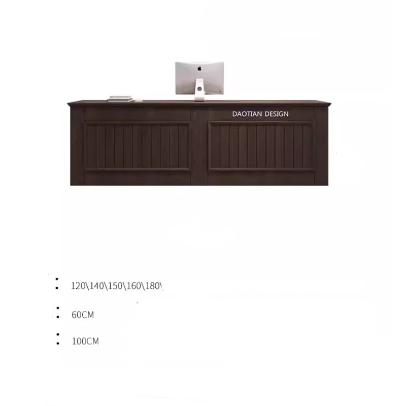 Cashier Luxury Reception Desk Counter Decorations Beauty Modern Reception Desk Counter Office Aesthetic Commercial Furniture