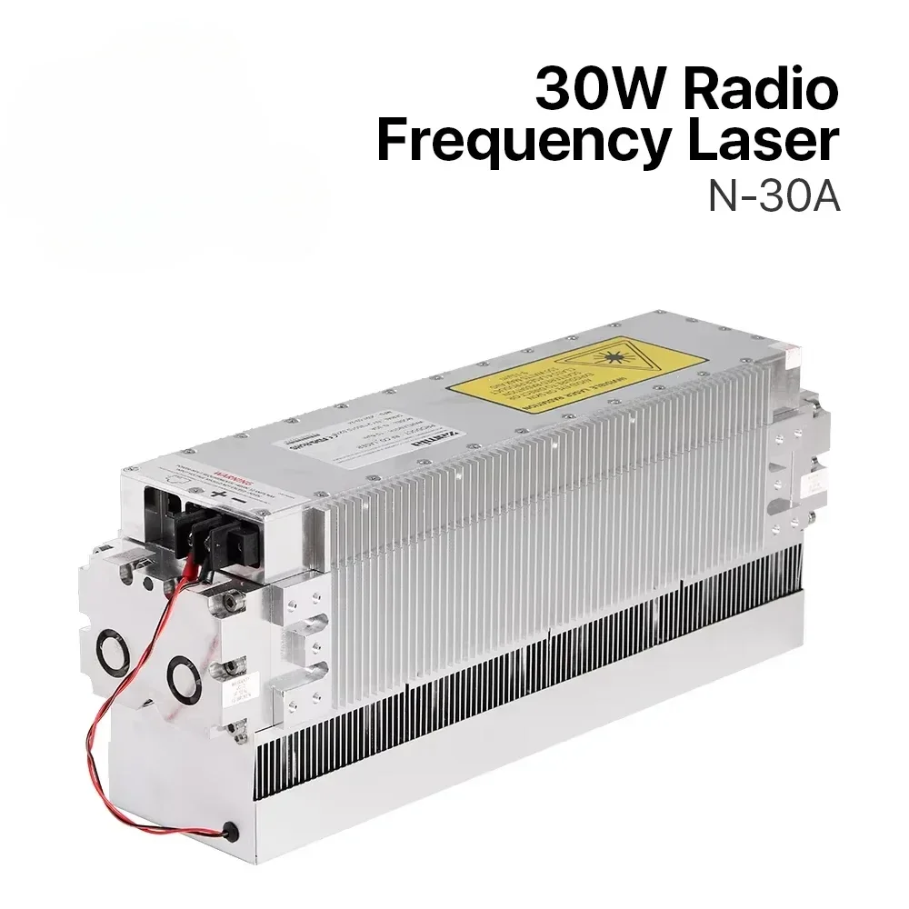 10600nm 30W Laser de radiofrequência SPT Co2 RF Fonte de laser N-30A 10.6um para máquina de marcação e gravação a laser Co2