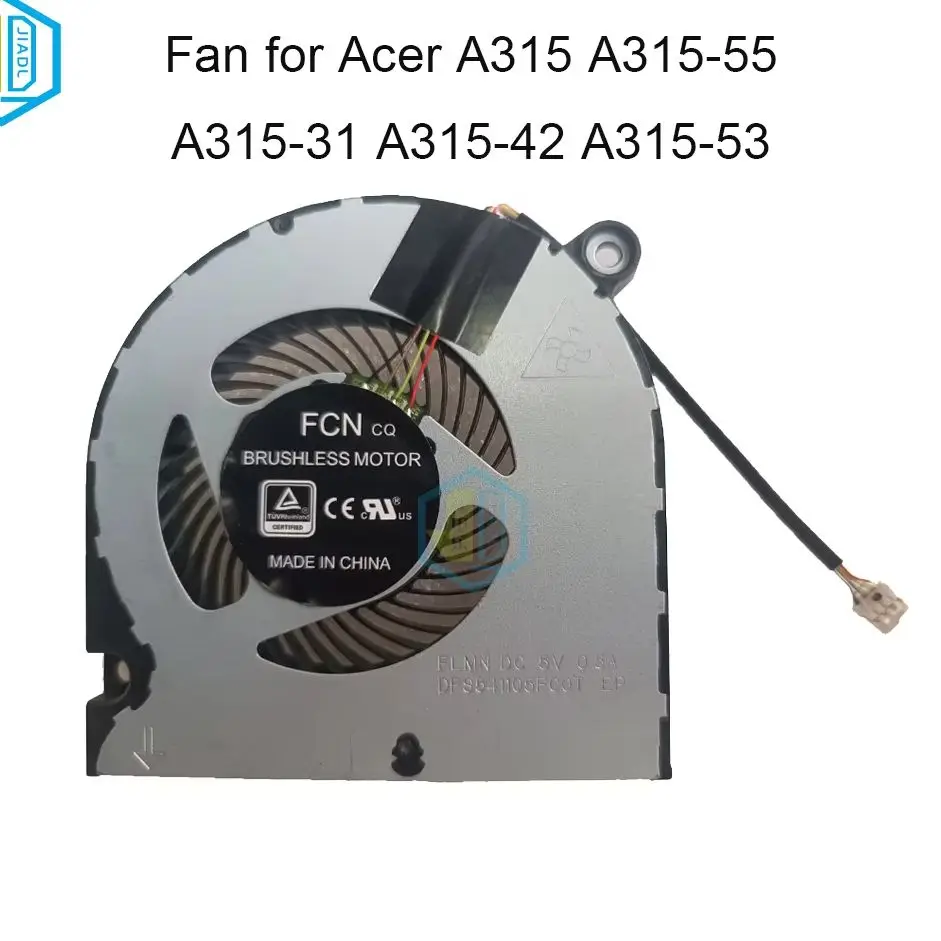 Notebook Radiator Cooling Fans Cooler for Acer Aspire 3 A315-21 A315-22 A315-31 A315-34 A315-41 A315-42 A315-53 A315-55 A315-55G
