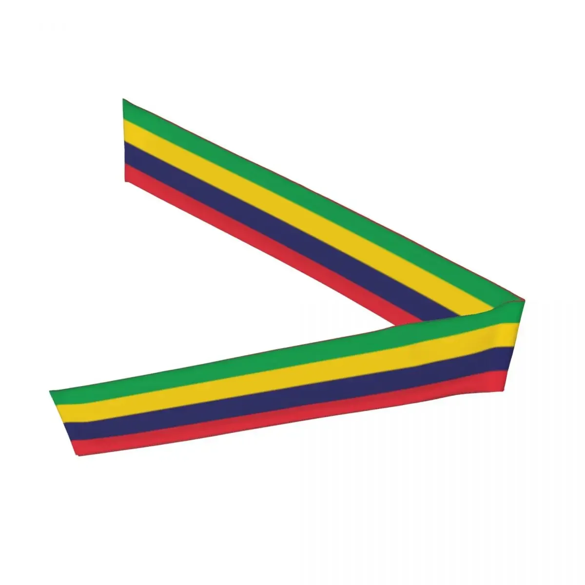 Mauritius Flag Head Tie fascia sportiva fascia antisudore per atleta fascia per la testa per l'allenamento in esecuzione Yoga