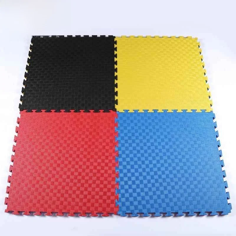 

Thiened Foam Tae Kwon Do Mat Anti-Slip Large Size Gym Floor Mat Home Decorative Square Print Floor Pads Home Use Rug