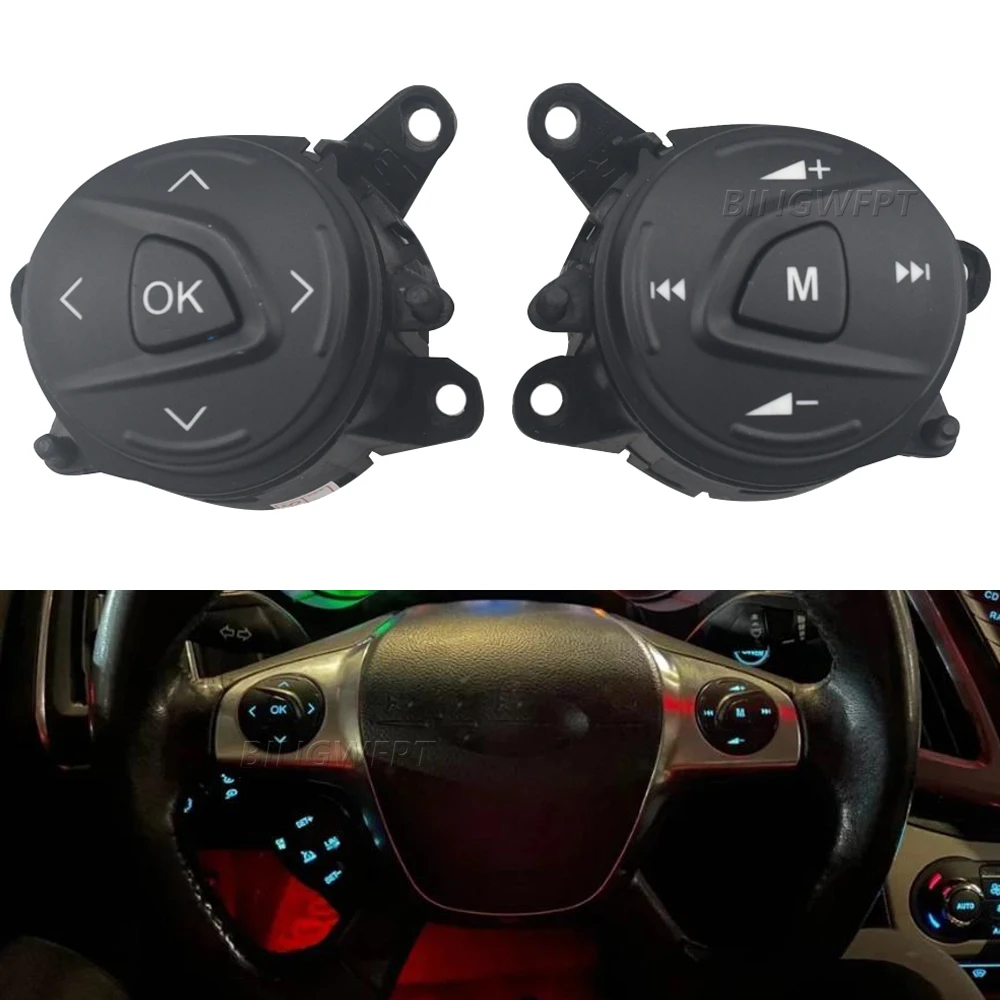 

DM5T-14K147-DA AM5T-14K147-AA DM5T-14K147-CA For Ford Focus 3 2012-2014 Kuga 2012-2015 Steering Wheel Switch Buttons
