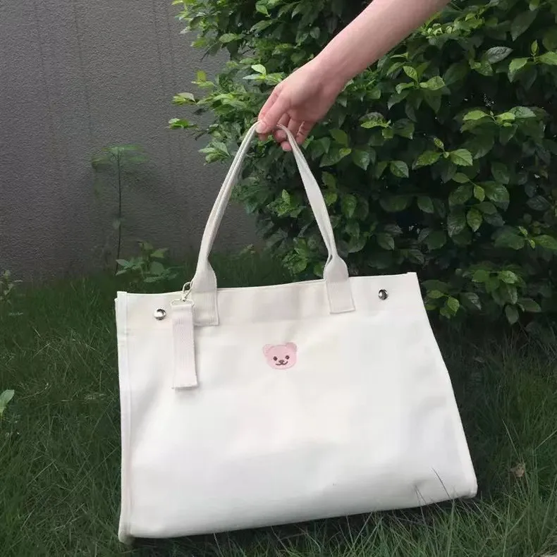 حقيبة الأم متعددة الوظائف وسعة كبيرة في الهواء الطلق حقيبة الأم والطفل حقيبة قماش محمولة باليد حقيبة تخزين للأطفال #1