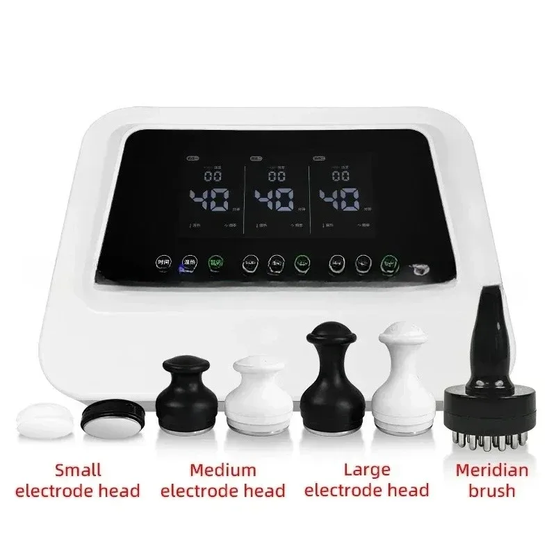 2025 Genqi BES Massage Device Spa Facial Machine Full Body Bio Electric Massage Balance Meridian Gua Sha Massager