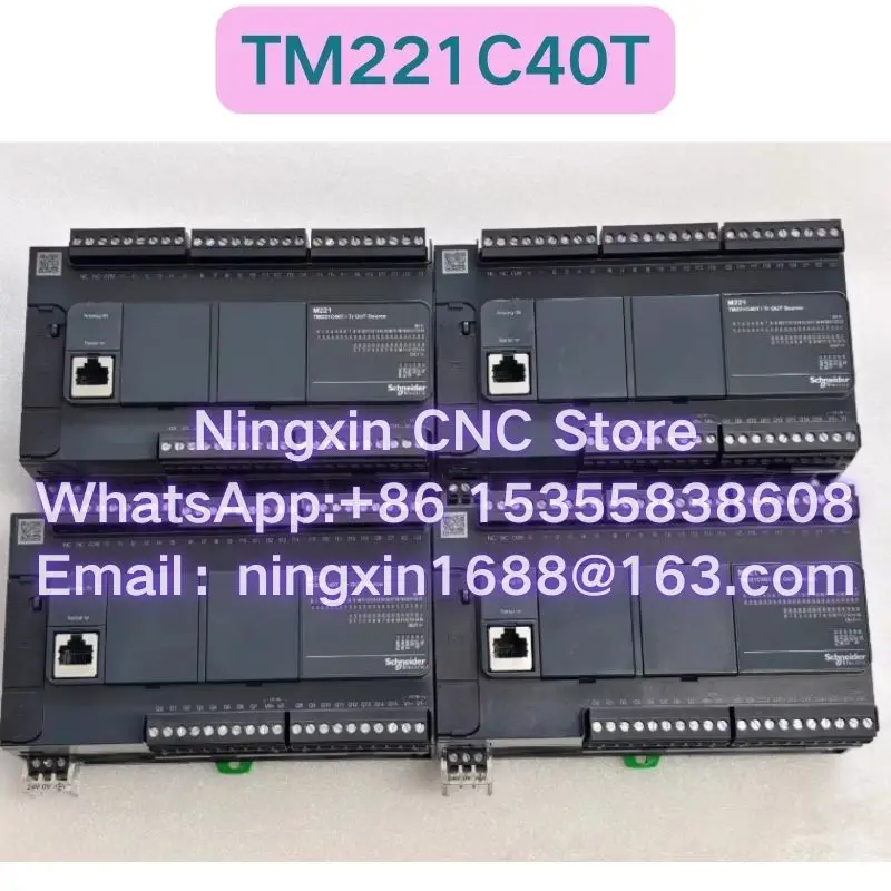 

Б/у ПЛК TM221C40T, функциональный тест пройден, быстрая доставка