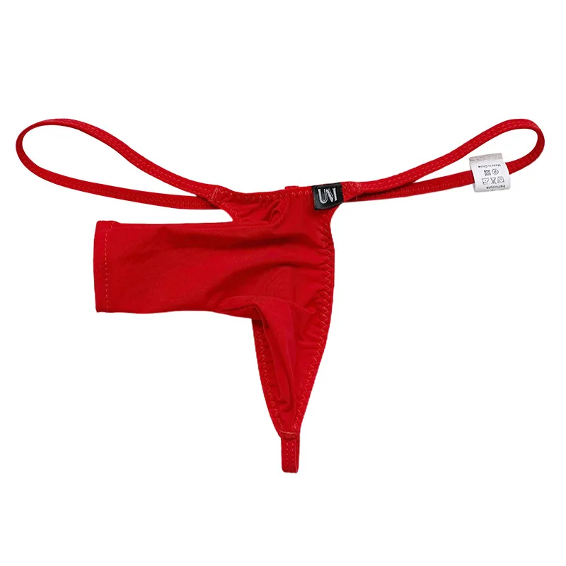 초박형 남성 란제리 오픈 크로치 디자인 코끼리 코 패션 속옷 매혹적인 매력을 위해