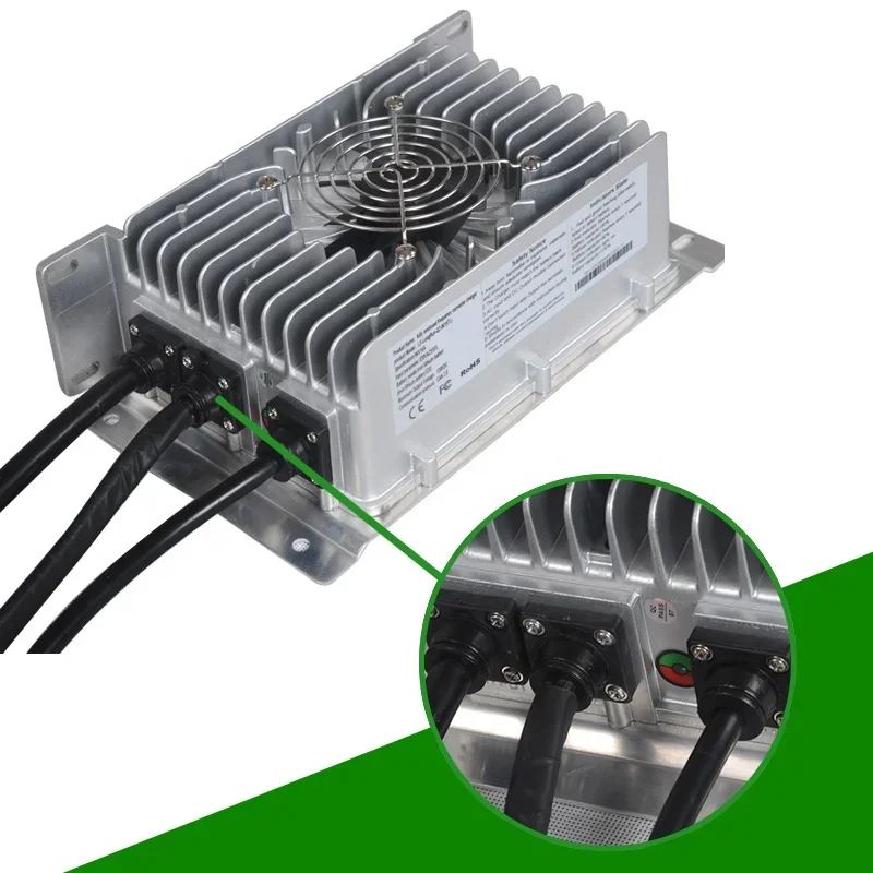 6.6 Kw On Board Lithium Ion 48v Electric Bike With Bus In Chargers Can 72v Air Cooling Systems Battery Charger Supplier