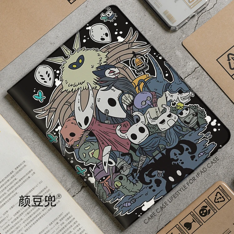 

Чехол Hollow Knight Anime GAme для iPad Air 45 Mini 5 6, роскошный силиконовый чехол для Pro 12,9 11 для iPad 10th Protective Pro13 11 дюймов