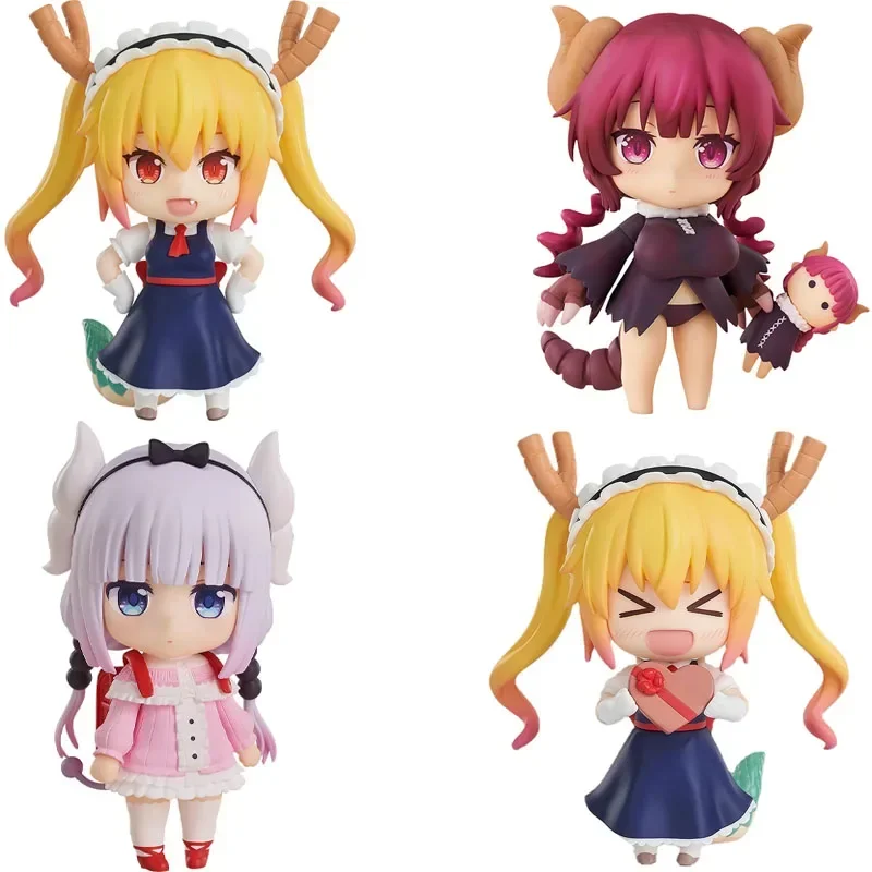 

GSC Genuine Nendoroid Miss Kobayashi's Dragon Maid Tohru KannaKamui Iruru Anime Action Figures Toys for Boys Girls Kids Gifts