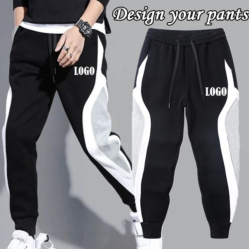 Pantaloni da Jogging da uomo nuovi personalizzati pantaloni da Fitness pantaloni sportivi Casual all'aperto pantaloni da corsa