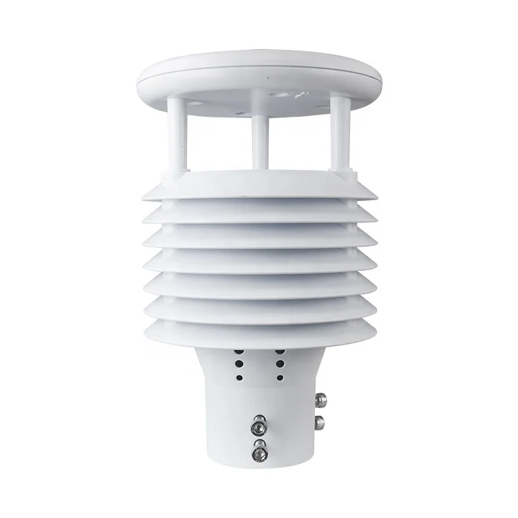 7-element All-in-one Compact Outdoor Weather Station Aqi Monitor Temperature Sensor