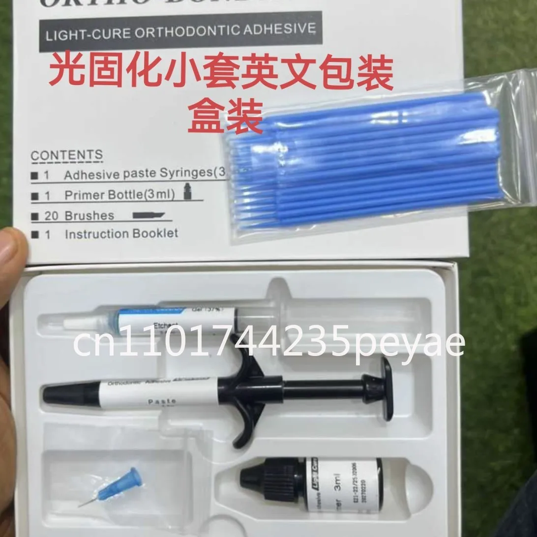 English Enamel Adhesive, Chemical Curing Light Curing Adhesive