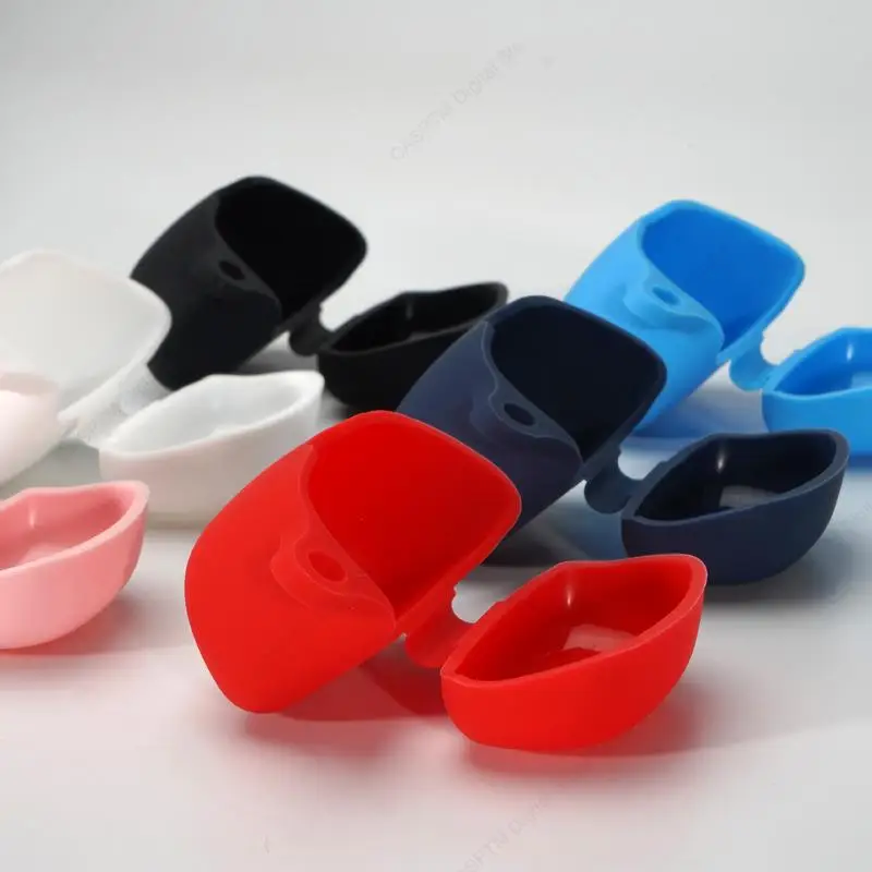 حافظة ناعمة من السيليكون لهاتف JBL Tune Flex غطاء بلون واحد لهاتف JBL Tune Flex حافظة سماعة أذن لاسلكية مع خطاف واقٍ Funda Coque