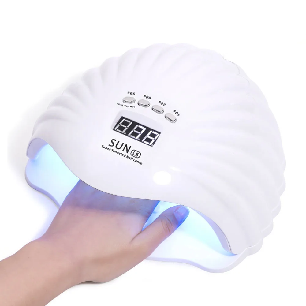 LINMANDA Sun L5 150w Uv Led Nail Lamp For Nails Led Nail Phototherapy Machine Manicure Tool With Motion Sensing Lcd Display