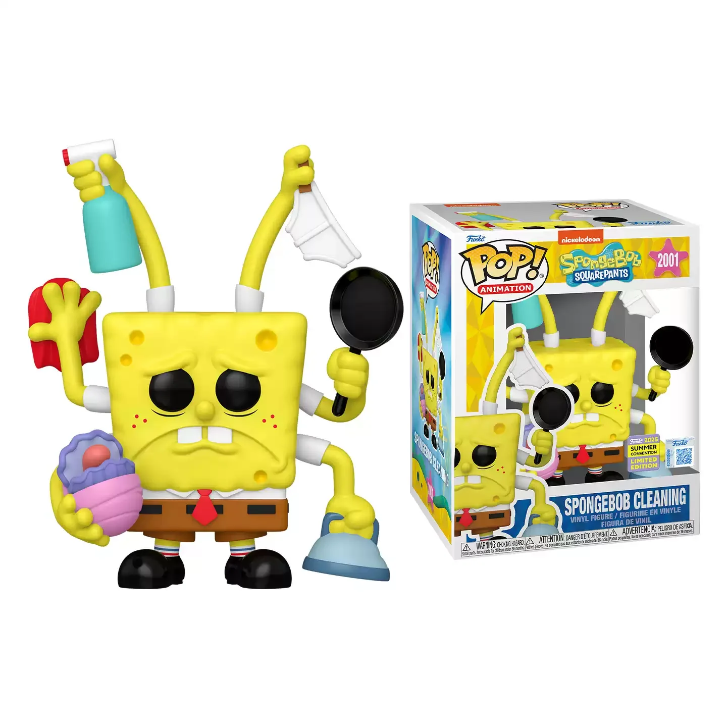 

Funko Pop анимация и мультфильмы Губка Боб квадратные штаны чистка периферийных фигурок игрушки для мальчиков подарок коллекционные украшения