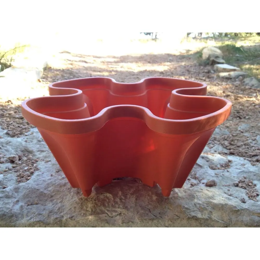 

Штабелируемые вертикальные садовые горшки: совместимые с различными носителями для гидропонных и аквапонных систем.