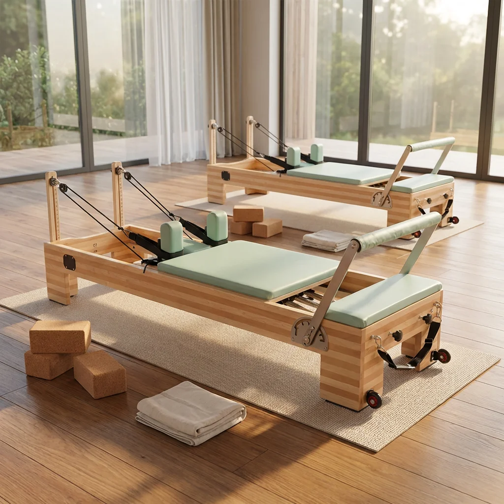 DEREN DR-H88 Maple Oak Beech Pilates Reformer From Shandong