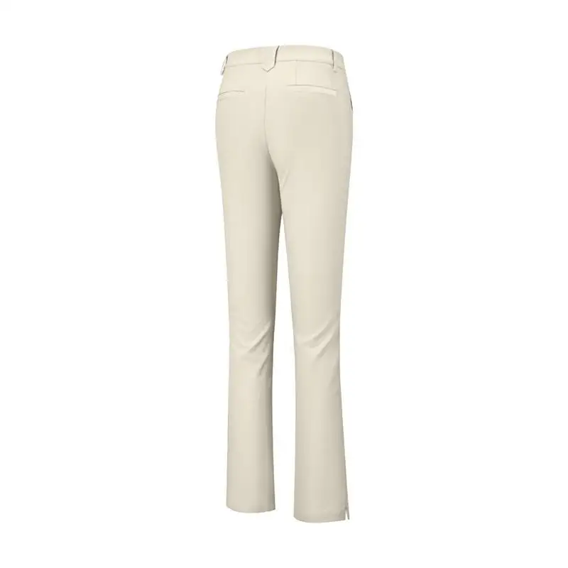 Women Golf Pants Zipper Pockets Quick Dry Pants Flared Golf Pants High Waisted Quick Dry Stretch Pants For Women Travel Work