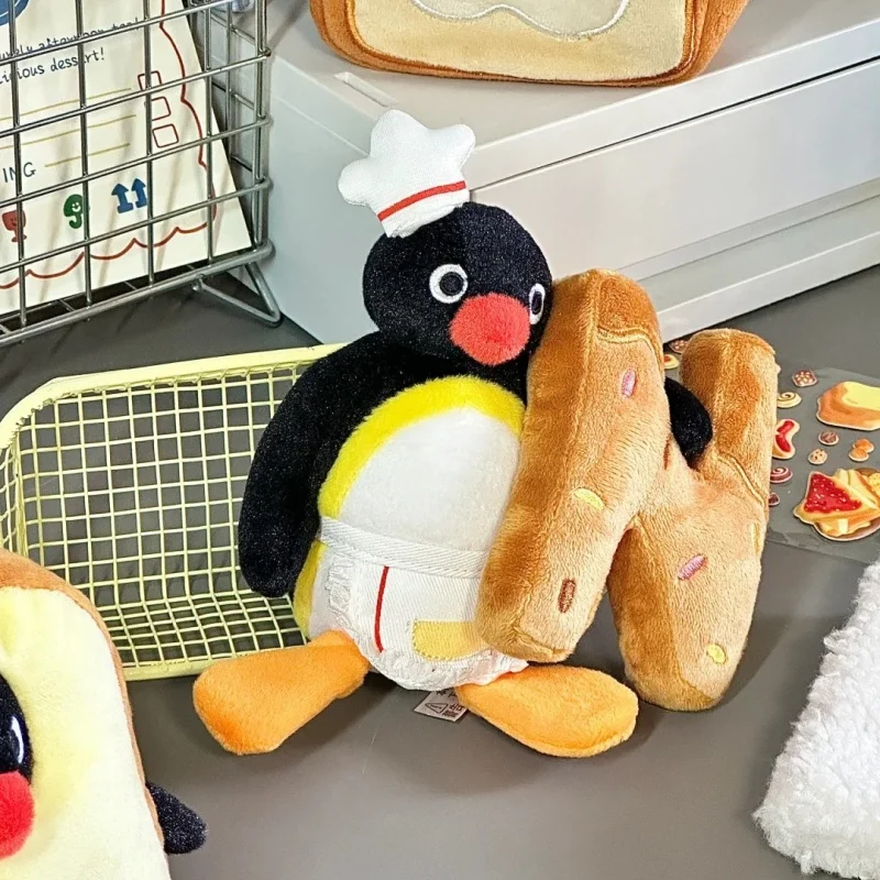 جديد Pingu Pengu الخبز سوبرمان دسم نخب كريم الخبز نخب Kawaii دمية دمية قلادة ألعاب من القطيفة جمع مهرجان متعة الهدايا