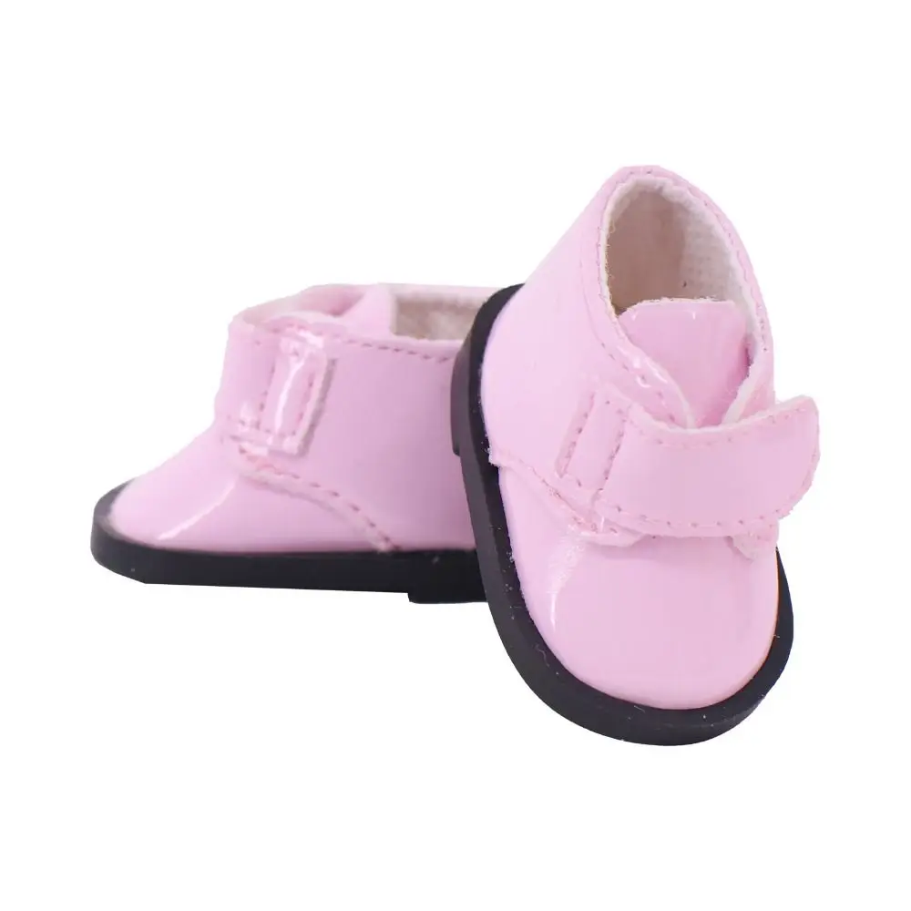 5.5CM 20CM Cotton Doll Shoes Shoes Doll PU Leather Doll PU Leather Shoes Lightweight DIY Doll Clothes Shoe Body Dolls