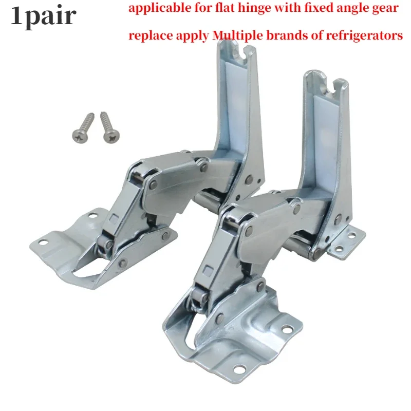 1Pair Fridge Freezer Door Hinges for Siemens Bosch Built-in Refrigerator Flat Hinges