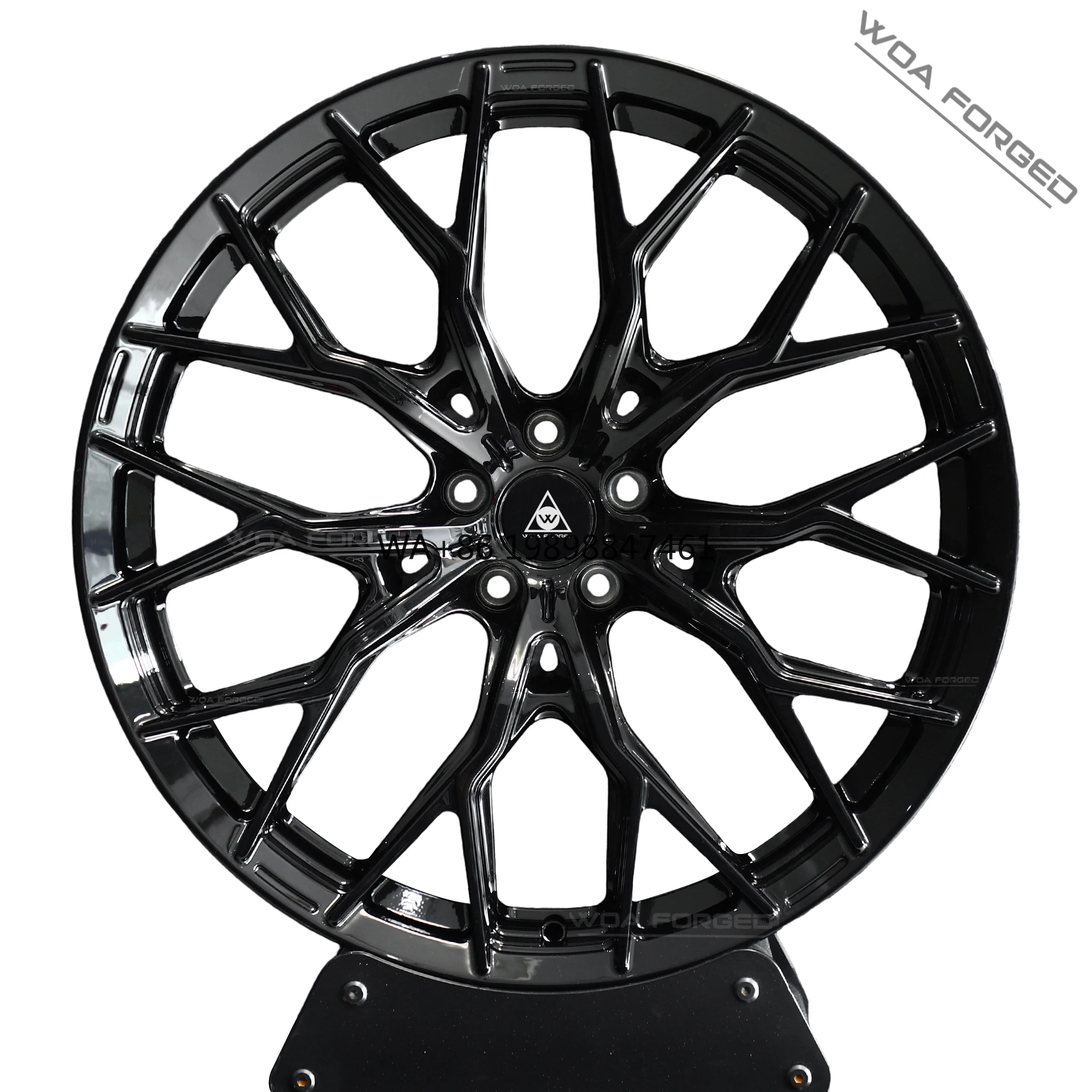 

Custom 1-Piece Gloss Black Forged Wheels Rims 18 19 20 21Inch 5 Hole 5x112 5x120 5x114.3