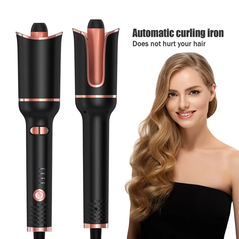 

Automatic Hair Curler Magic Hair Curler Auto Hair Curling Iron Ceramic Rotating Air Curler Air Spin Wand Styler Curl Machine
