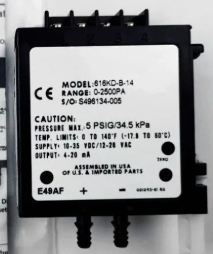 المنتج مناسب لجهاز إرسال الضغط التفاضلي 616KD-A/-B- 08/12/13/14/15/54/55-TC 616C