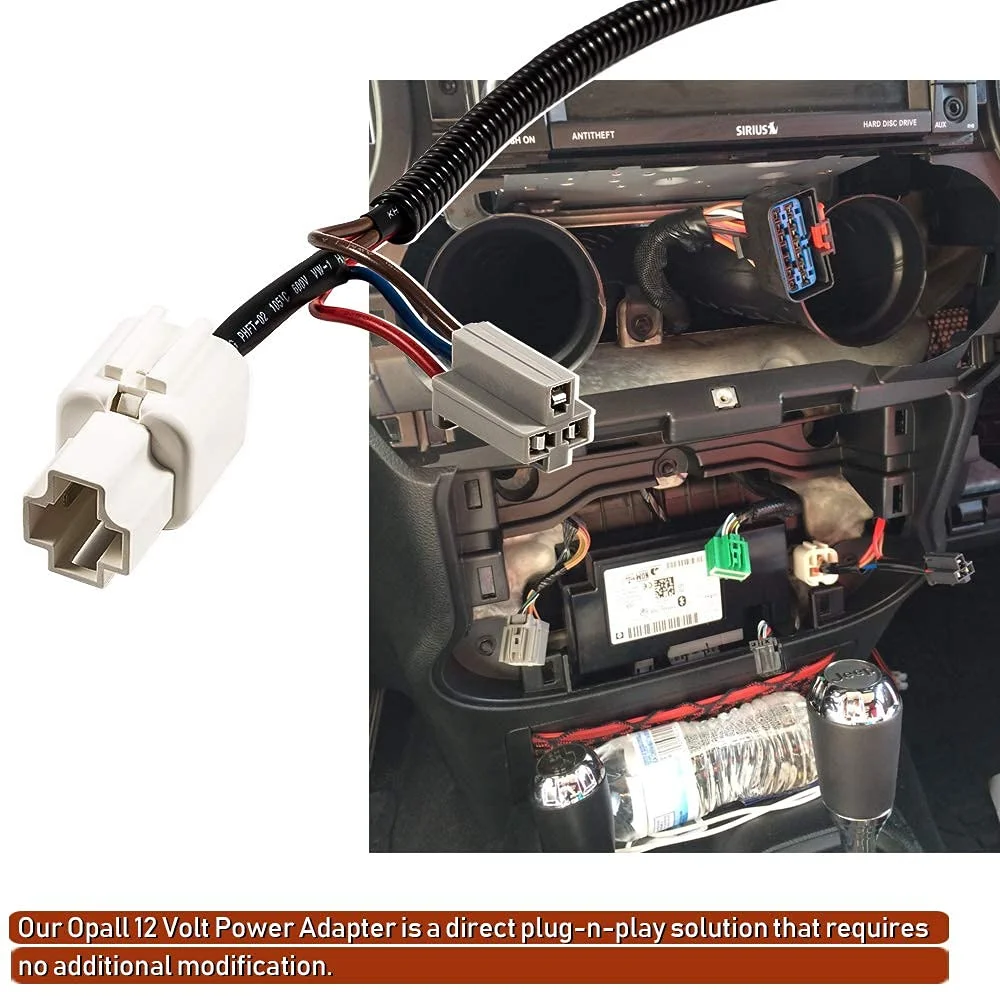 12 V Netzteil für 2014-2018 Jeep Wrangler JL JLU Unlimited & Gladiator JT für 2014-2018 Jeep Wrangler JK JKU TJ unbegrenzt – Detail 9
