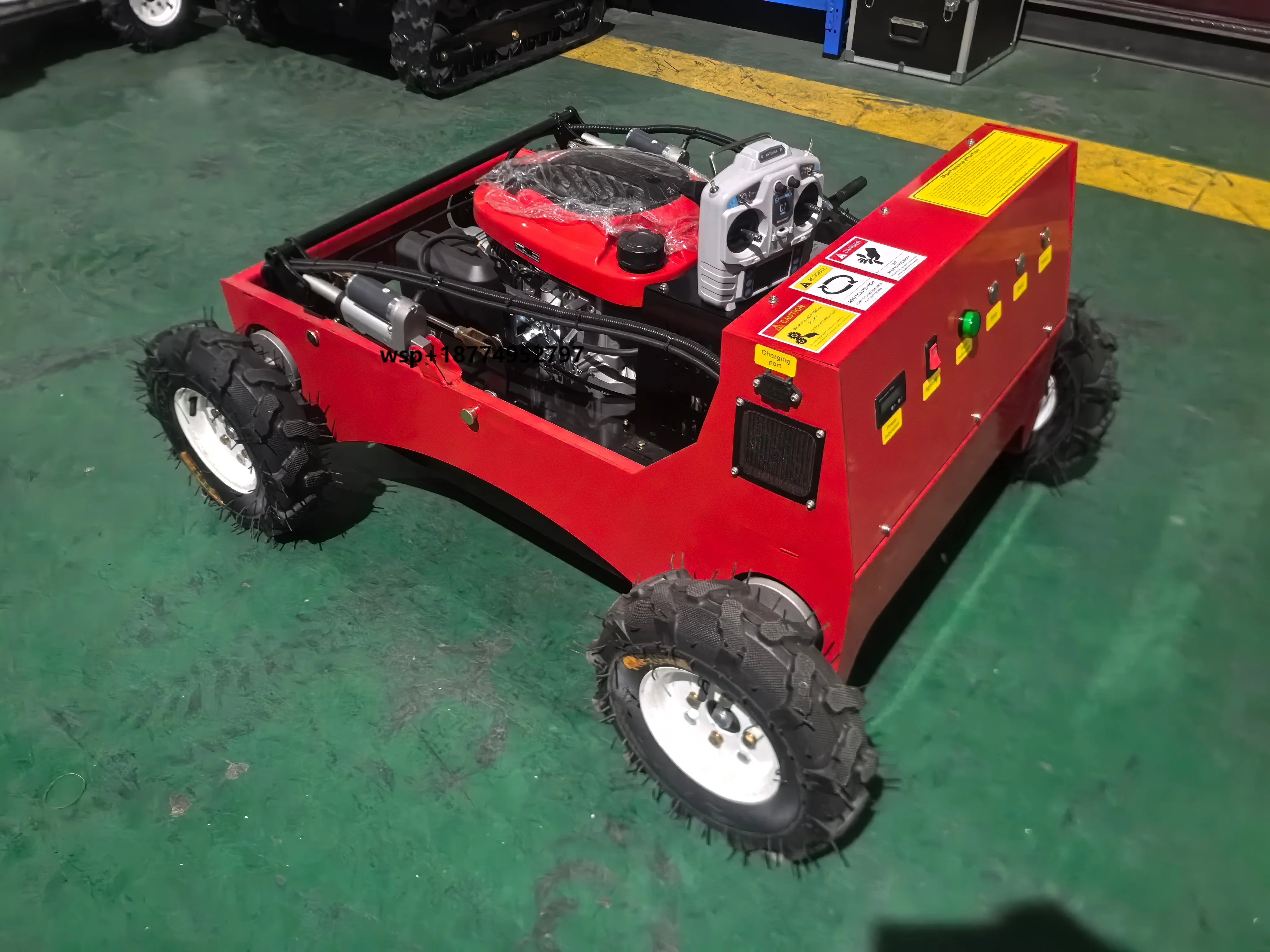 Manufactures Cheap Robot Mini Cheap Cutting Grass Machine High Quality Remote Control Lawn Mower for Farm