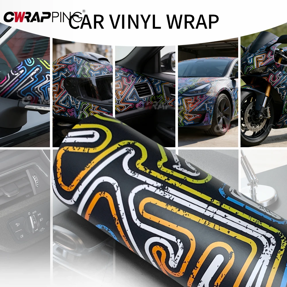

Car Sticker Vinyl for Motorcycle Camouflage Film Wrap Foil Car Decals and Graphics Body Covering Vehicle Decoration Accessories