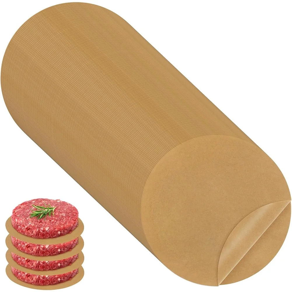 Heat Resistant Round Baking Paper 200 Sheets for Oven and For Air Fryer Non Coating Easy Cleanup Baking Accessories