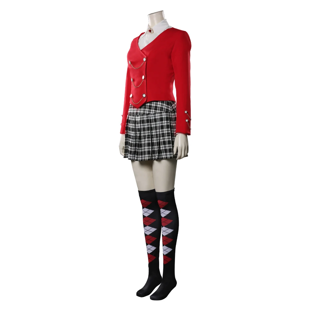 Heathers The Musical Heather Chandler Costume Cosplay uniforme gonna abiti costumi di carnevale di Halloween