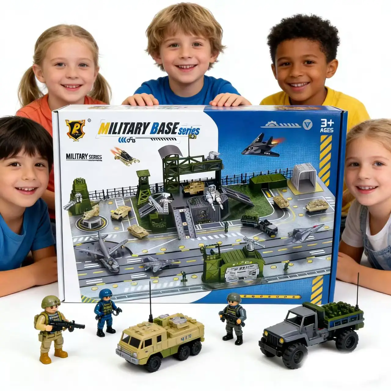 

Новая военная сцена, модель транспортного самолета, игрушка-головоломка-истребитель, которую можно хранить, игрушки для мальчиков можно отправлены на фартук.