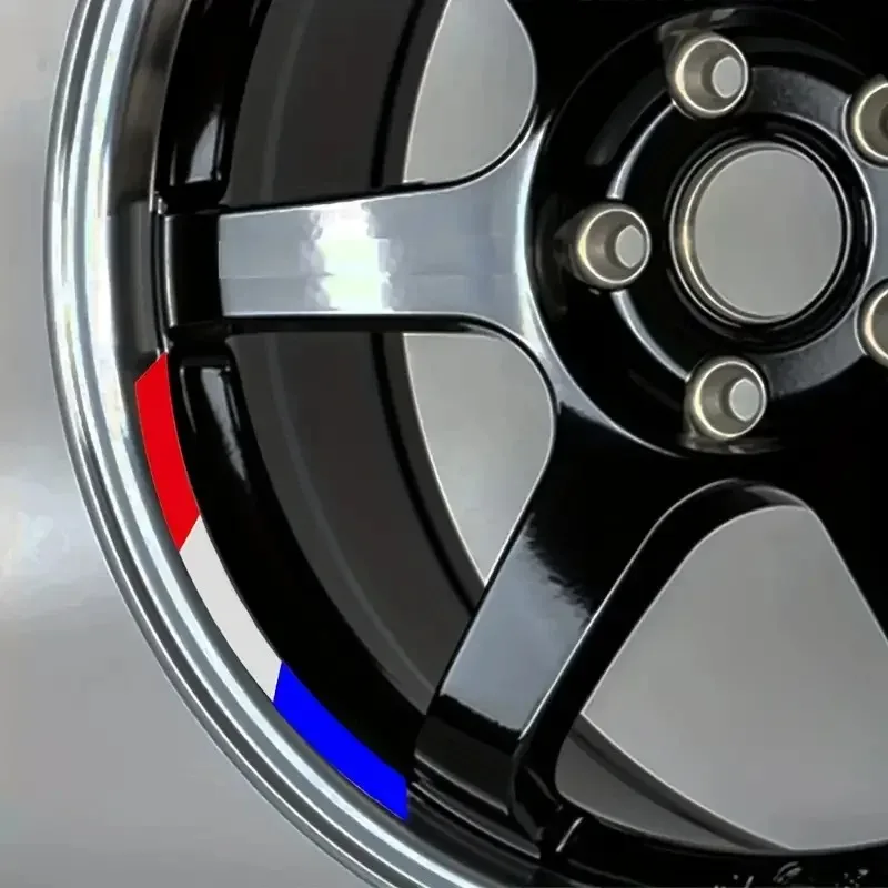 Wheel Hub Sticker Car Rim Decor Decal For Peugeot 208 2008 308 3008 5008 408 508 Auto Wheel Styling Accessory