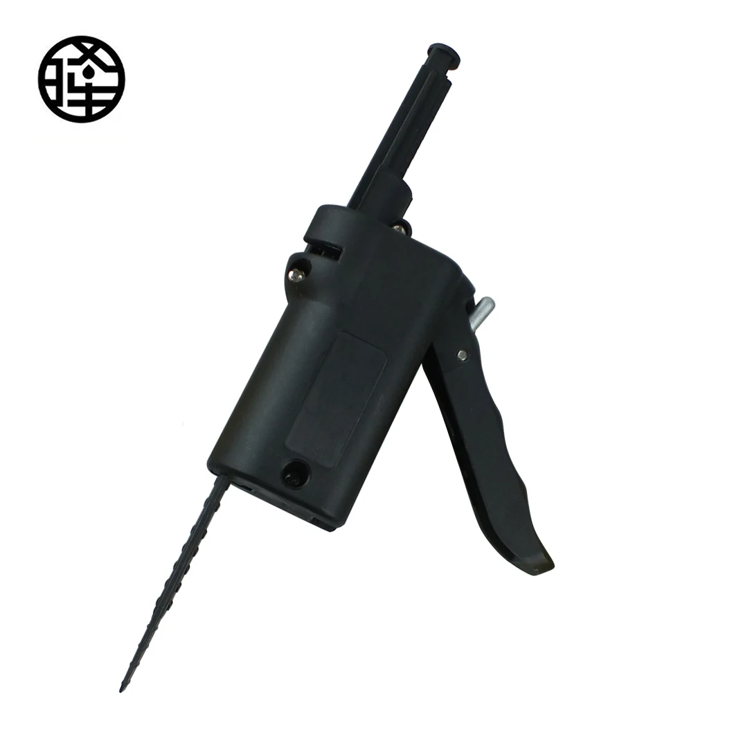 Black 5cc Plastic Handheld Caulking    Small Capacity Compatible with Japanese-Style Cartridges