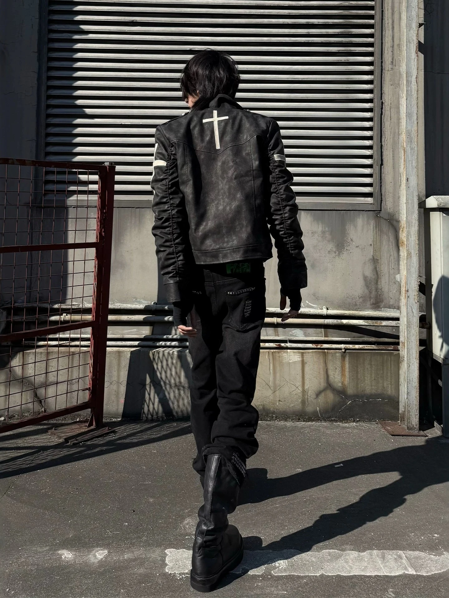 Slim Fit Leather Jacket Cross  - Crossfit Belt recension och pris