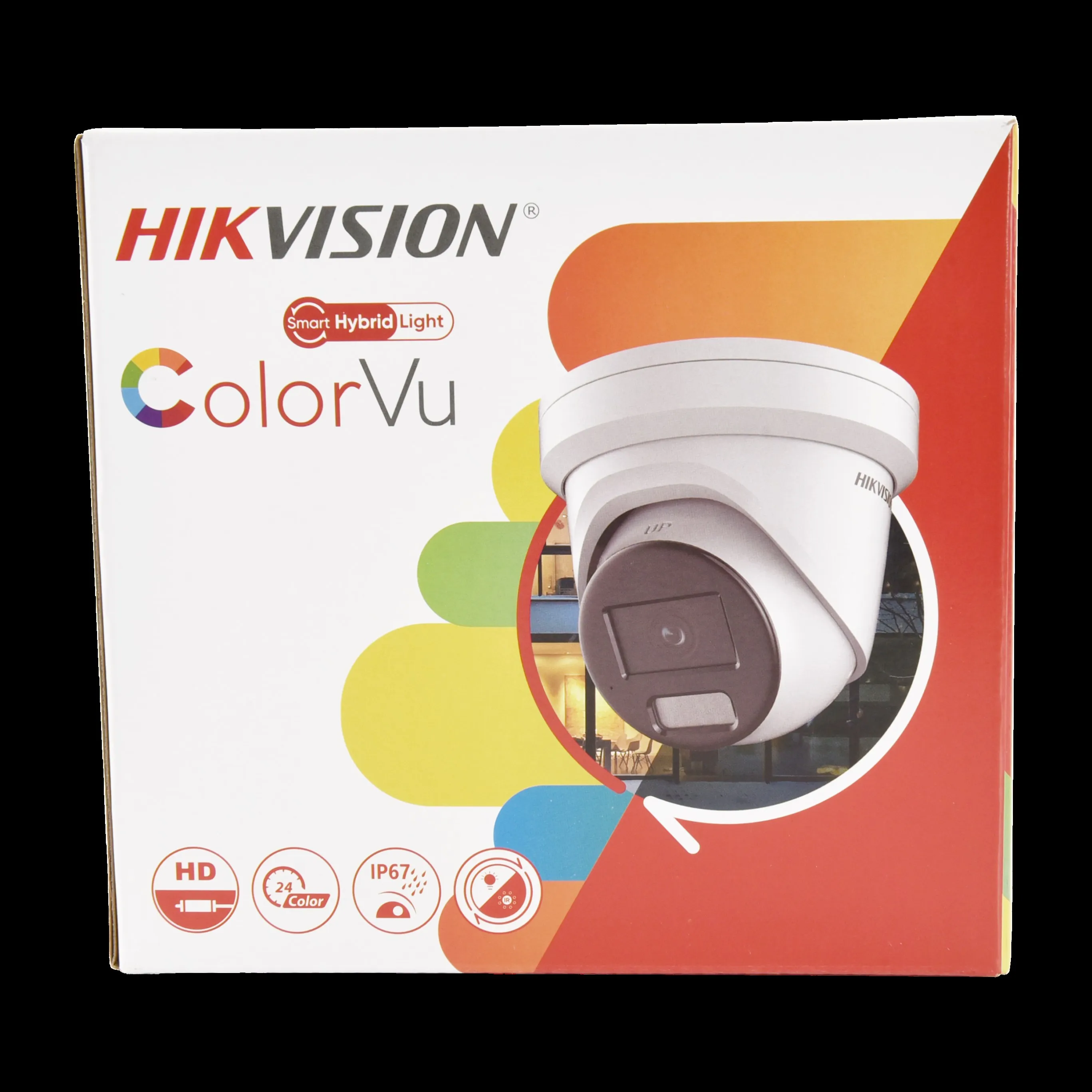 Imagem -03 - Luz Híbrida Inteligente Hikvision com Câmera ip de Torre Embutida Colorvu Acusense 4k 8mp Ds2cd2387g2h-liu e 4mp Ds-2cd2347g2h-liu