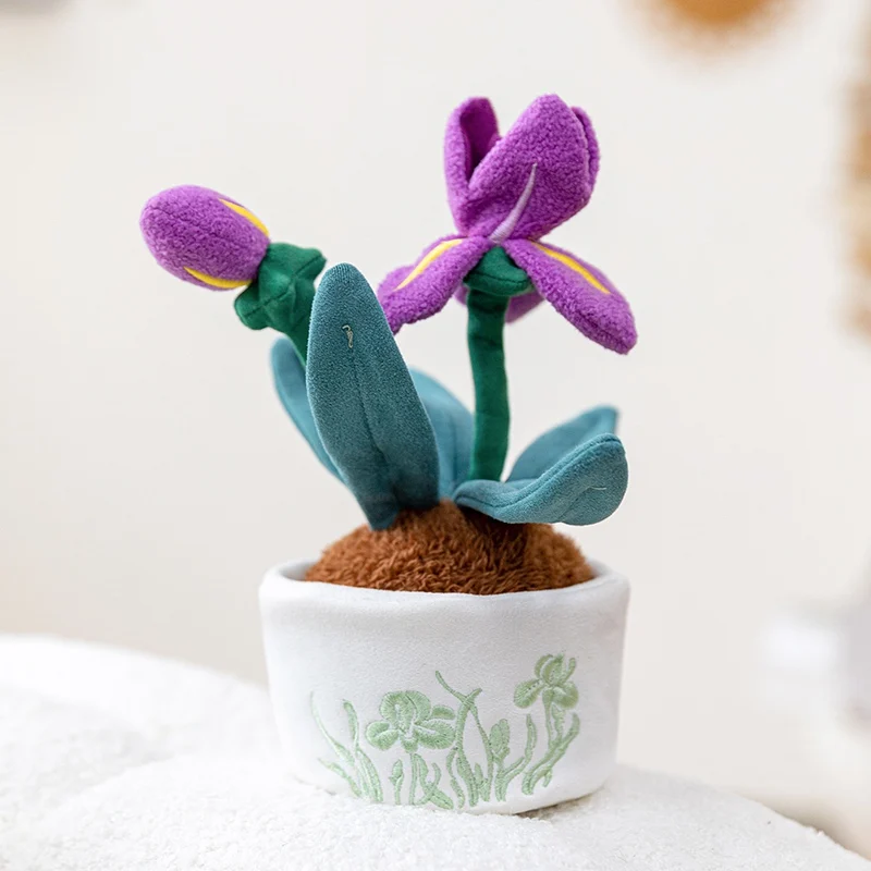 30 cm Künstliche Blume Plüsch Spielzeug Nette Grüne Pflanzen Blüte Kaktus Sonnenblume Rose Weiche Puppen Kawaii Hause Dekoration Weihnachten geschenk – Detail 21