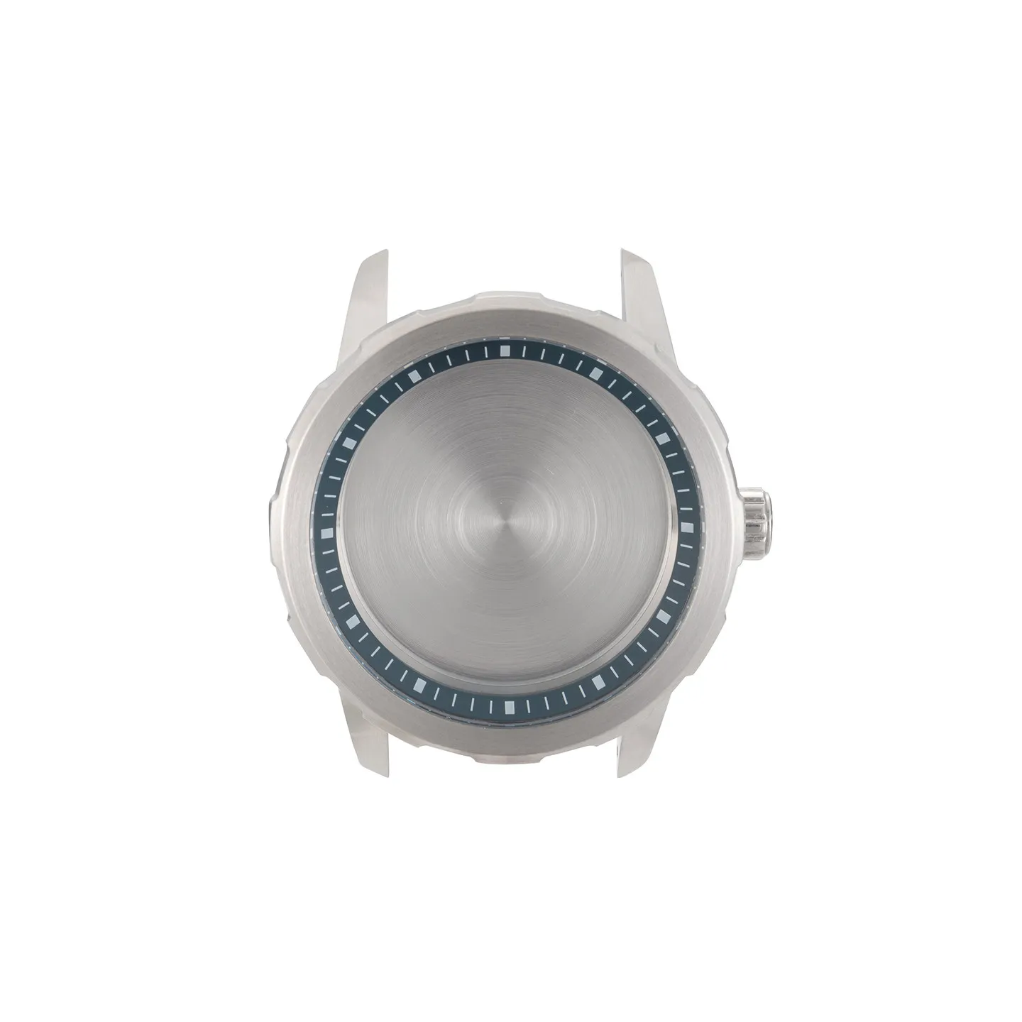 42mm Watch Case Pilot Shell with Chapter Ring Sapphire 10ATM Nylon Strap for VH31 Quartz Movement for 33mm Dial Parts