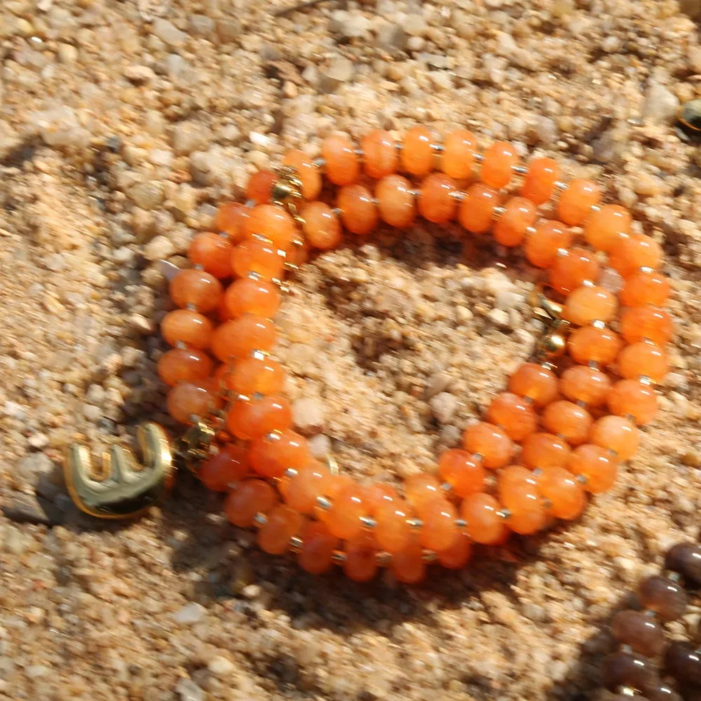 2026 Böhmische klassische, beliebte Farbvarianten, personalisierte, individuell gestaltete, perlengetrennte, handgefertigte Choker-Halskette als Geschenk – Detail 5