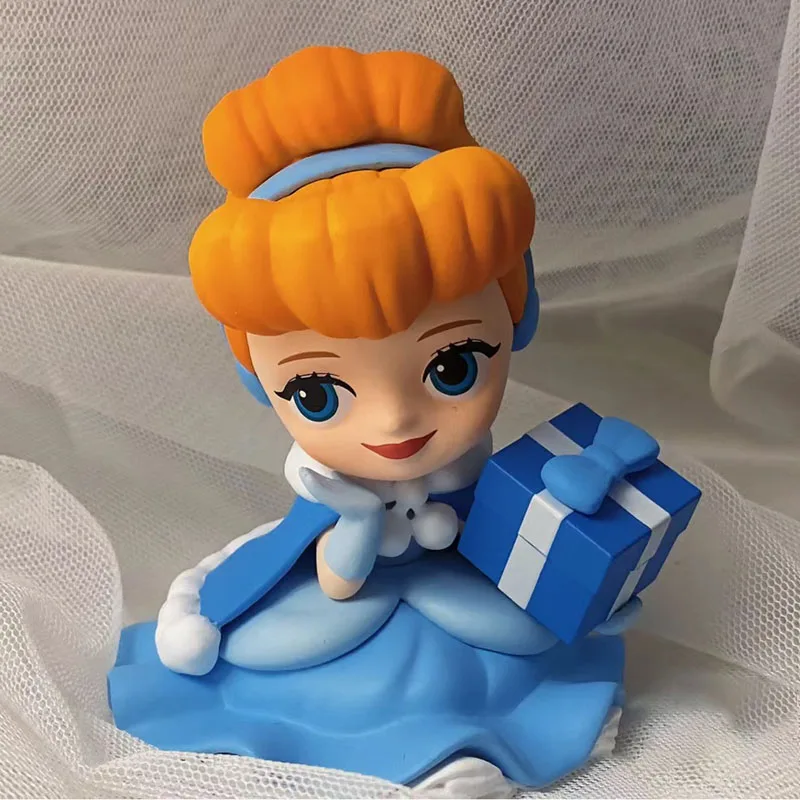 ديزني خرافة سندريلا ألعاب شخصيات الحركة ديزني الأميرة سندريلا هدايا الشتاء أنيمي الشكل الدمى هدايا عيد ميلاد الفتيات