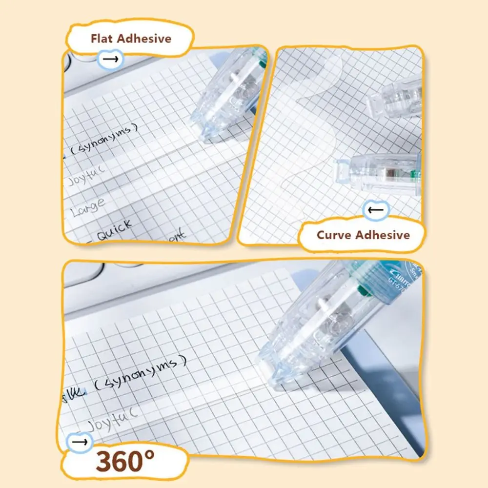 Высококачественная роторная клейкая лента в форме ручки, высокая вязкость, клейкая ручка, дозирующий клей, подарок