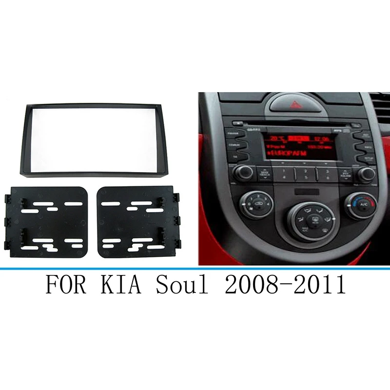 

Car Stereo Radio Fascia Dash Panel Trim Frame For Kia Soul 2008-2011