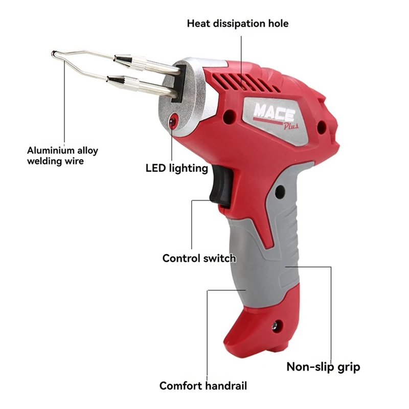 180W Electric Soldering Iron Heating Electric Welding Tooi Welding Repair Tool For Soldering Circuit Boards DIY EU Plug