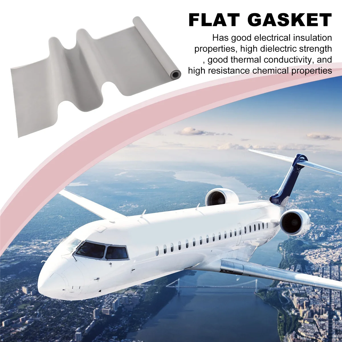 방열판 IGBT MOS 트랜지스터용 ABLK BM120 패드 코팅 유리 섬유 열 실리콘 패드