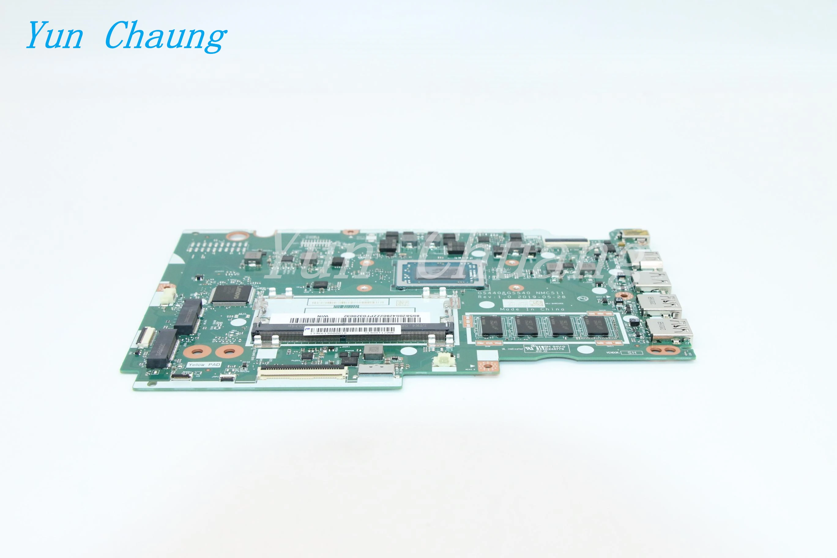 Imagem -04 - para Lenovo Ideapad S14515api 15 Polegadas Placa-mãe do Portátil com R73700u R5-3500u R3-3200u Cpu 4g Ram 100 Trabalho Gs440 Gs540 Nmc511