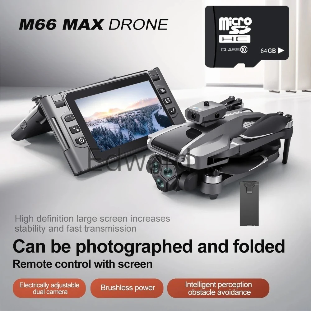

Brushless motor optical flow positioning obstacle avoidance remote control camera screen control aerial photography drone servo
